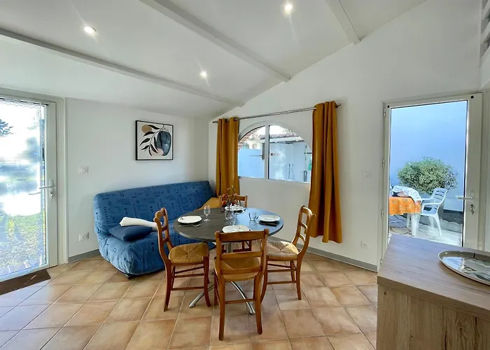 Maisonnette Renovee 1 Chambre, 4 Personnes - Piscine Chauffee, Tennis, Animaux Admis - Fr-1-231-343 Бретиньоль-сюр-Мер