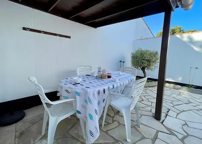 Maisonnette Renovee 1 Chambre, 4 Personnes - Piscine Chauffee, Tennis, Animaux Admis - Fr-1-231-343 Дом отдыха Бретиньоль-сюр-Мер